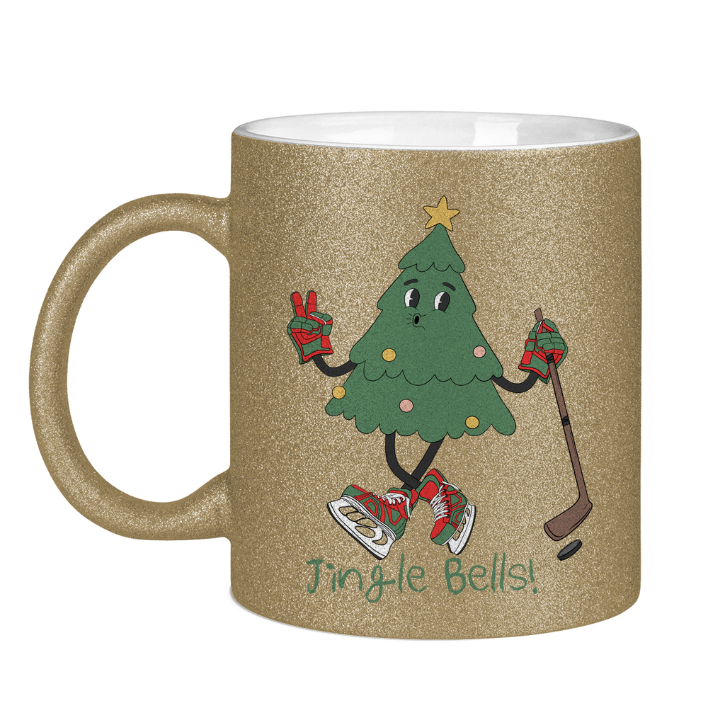 Glitzertasse JINGLE BELLS