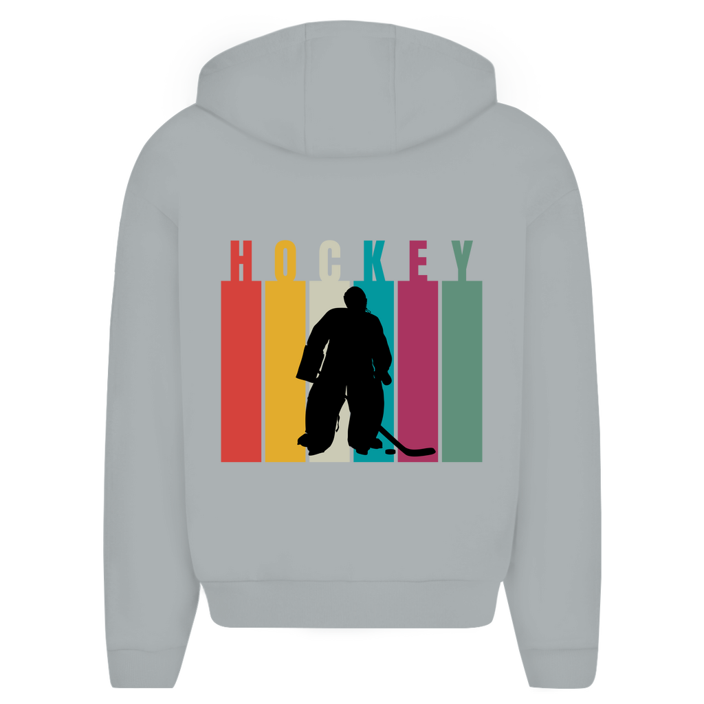 Oversize Zipper COLOURFUL HOCKEY GOALIE