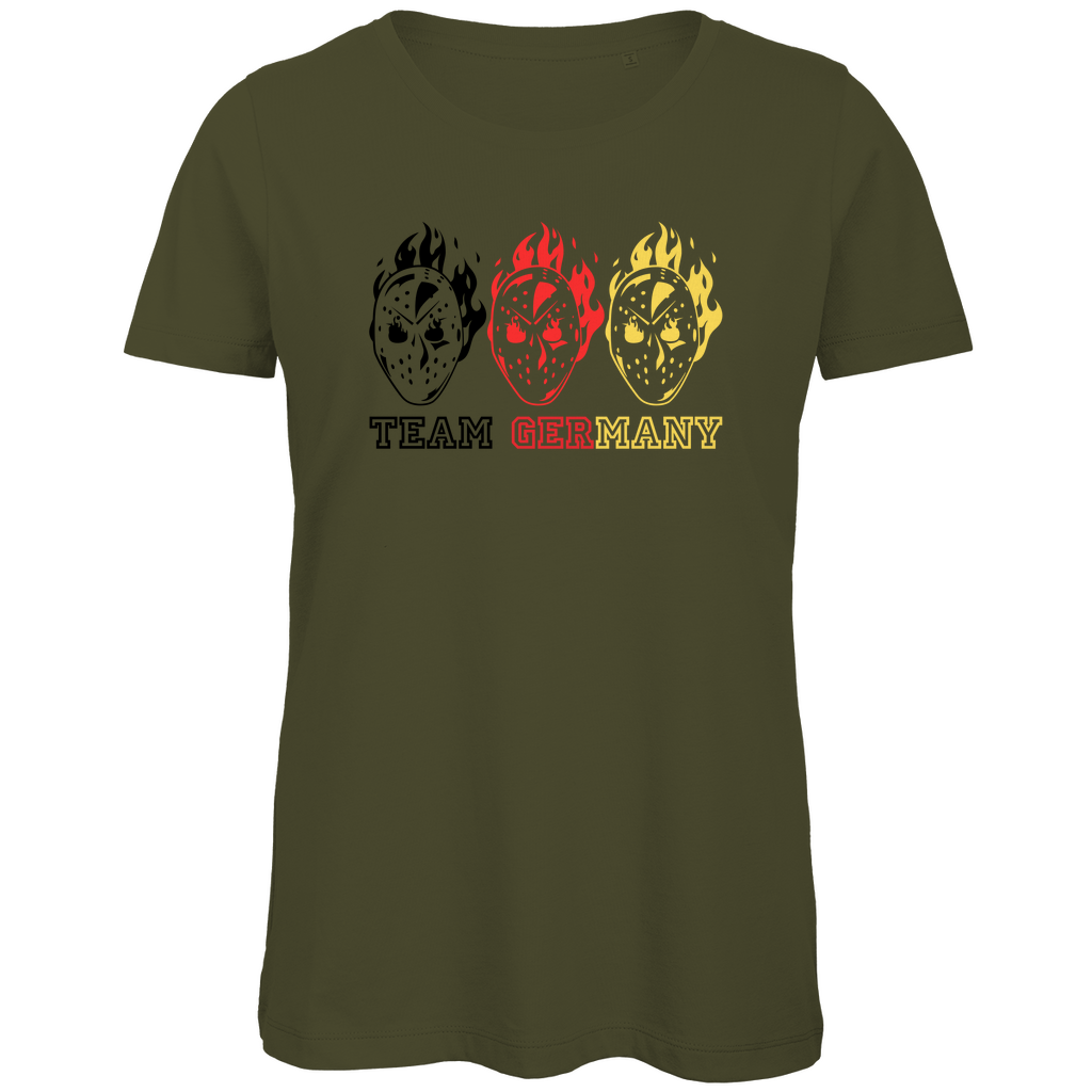 Ladies T-Shirt TEAM GERMANY MASKE