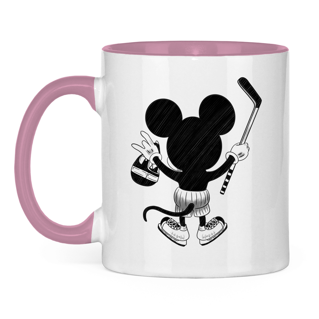 Tasse zweifarbig HOCKEYMOUSE