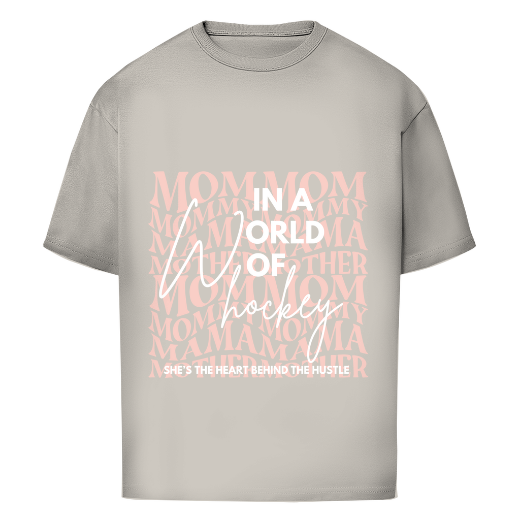 Oversize T-Shirt WORLD OF HOCKEY - MOM