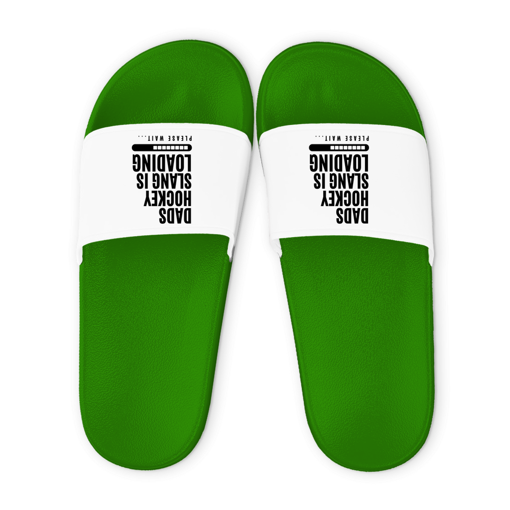 Badelatschen HOCKEYDADS SLOGAN