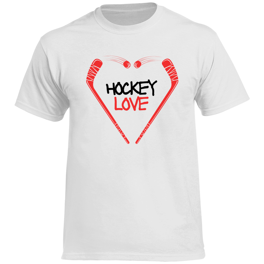 T-Shirt HOCKEYLOVE STICKHEART