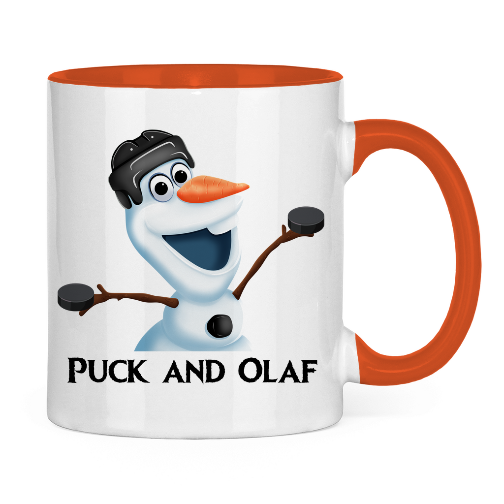 Tasse zweifarbig PUCK AND OLAF