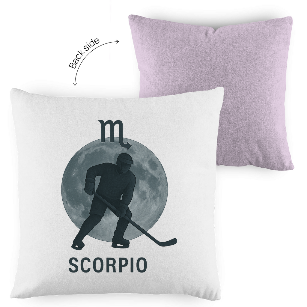 Kopfkissen zweifarbig STERNZEICHEN SCORPIO / SKORPION