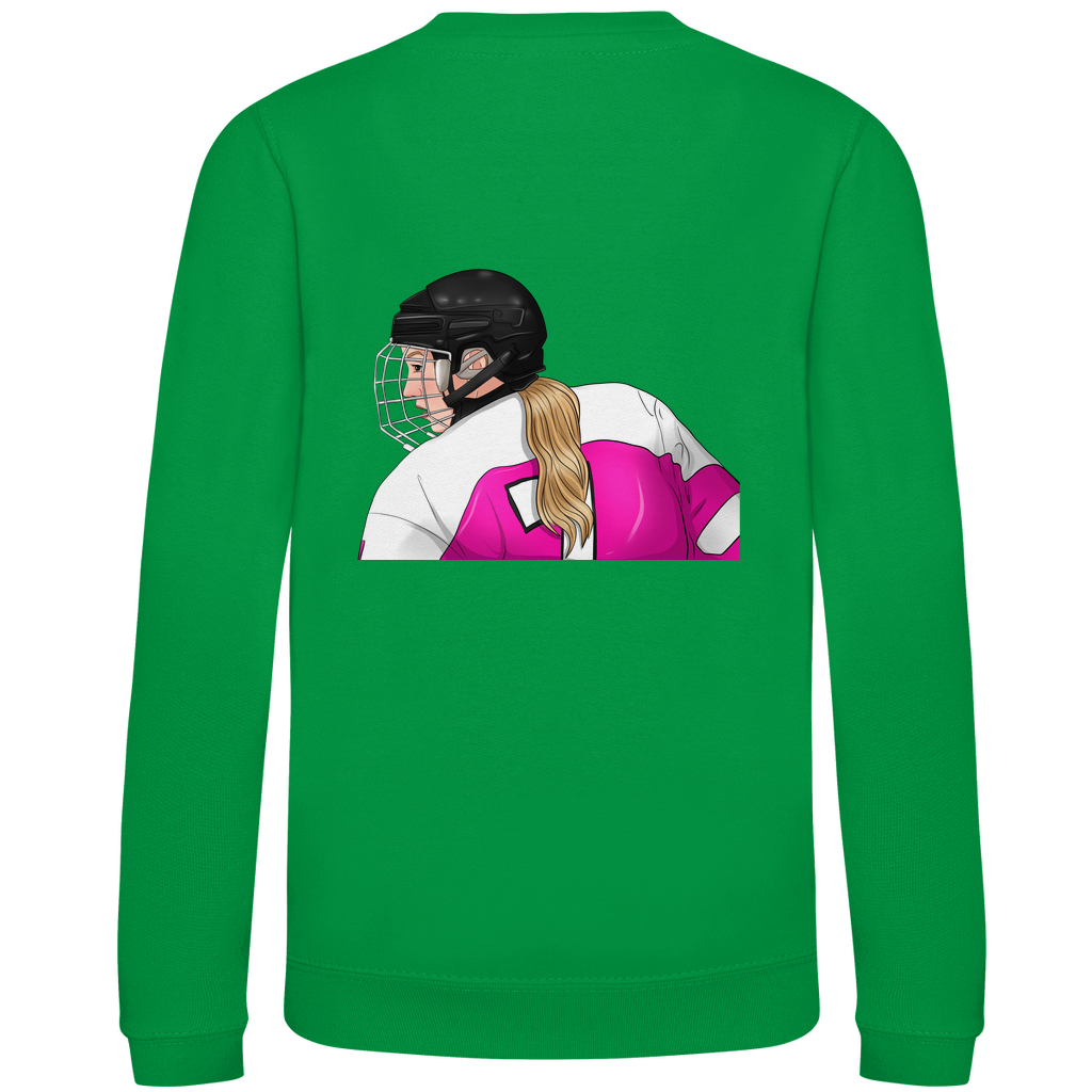 Kids Sweatshirt HOCKEYGIRL (front&back)