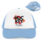 Retro Cap HOCKEY MOM FLOWERS