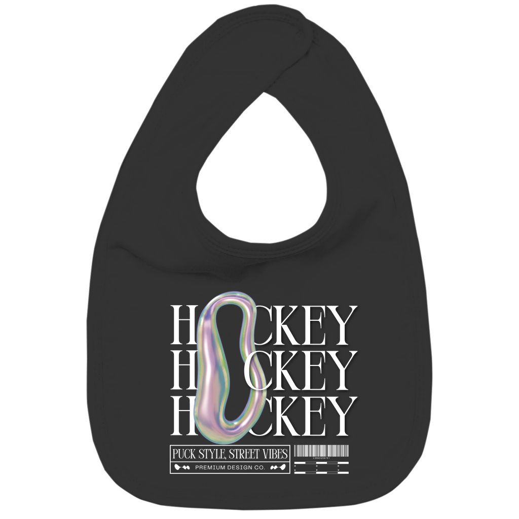 Kinder Bio Lätzchen  HOCKEY MODERN (back)