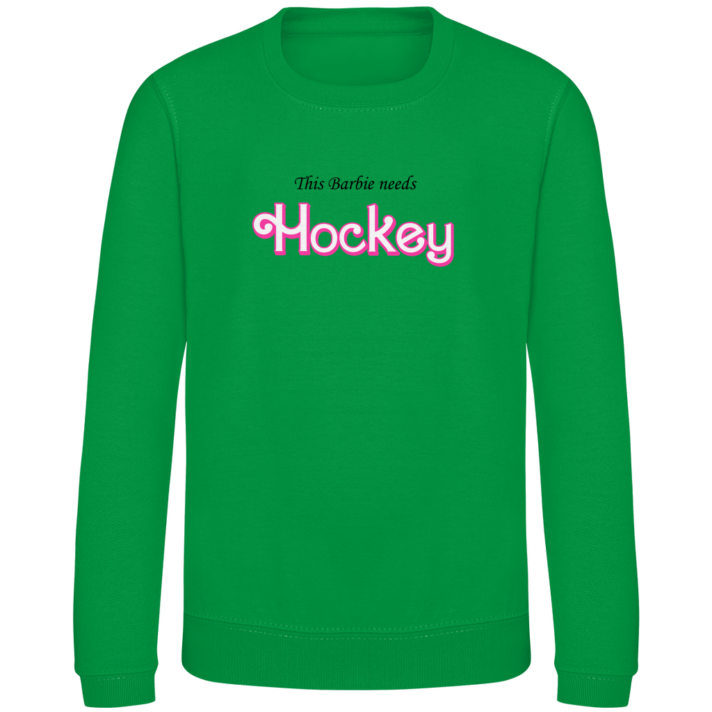 Kids Sweatshirt BARBIE NEEDS HOCKEY