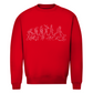 Unisex Sweatshirt BORN TO HOCKEY EVULUTION