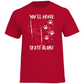 T-Shirt NEVER SKATE ALONE