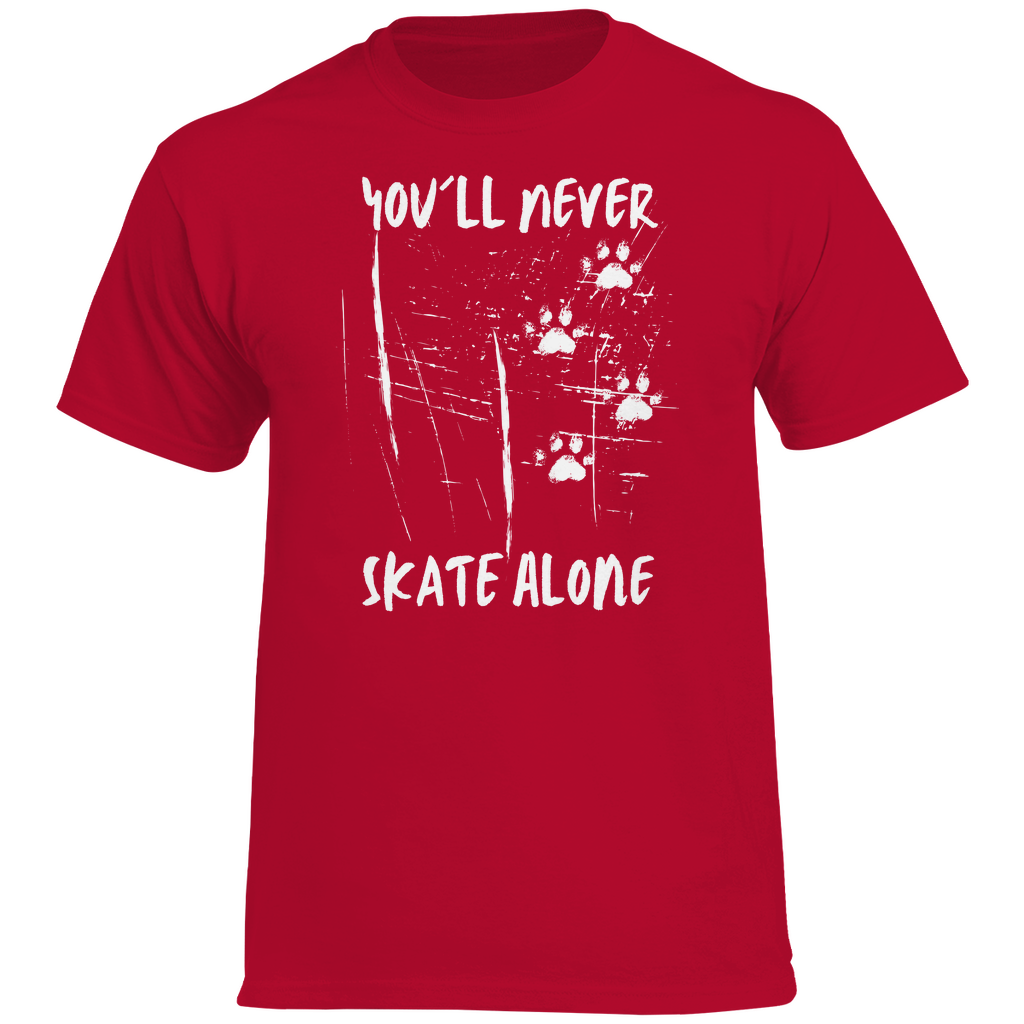 T-Shirt NEVER SKATE ALONE