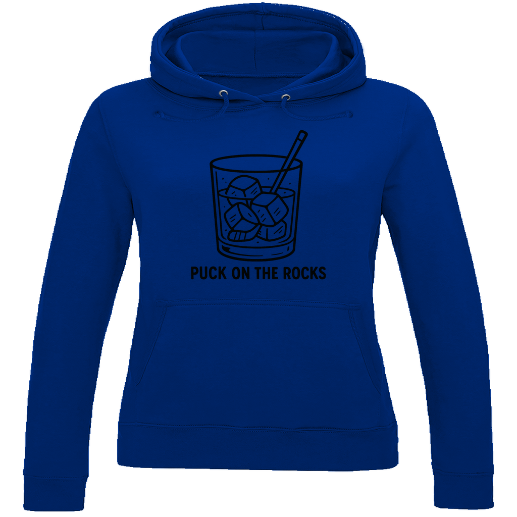Ladies Hoodie PUCK ON THE ROCKS