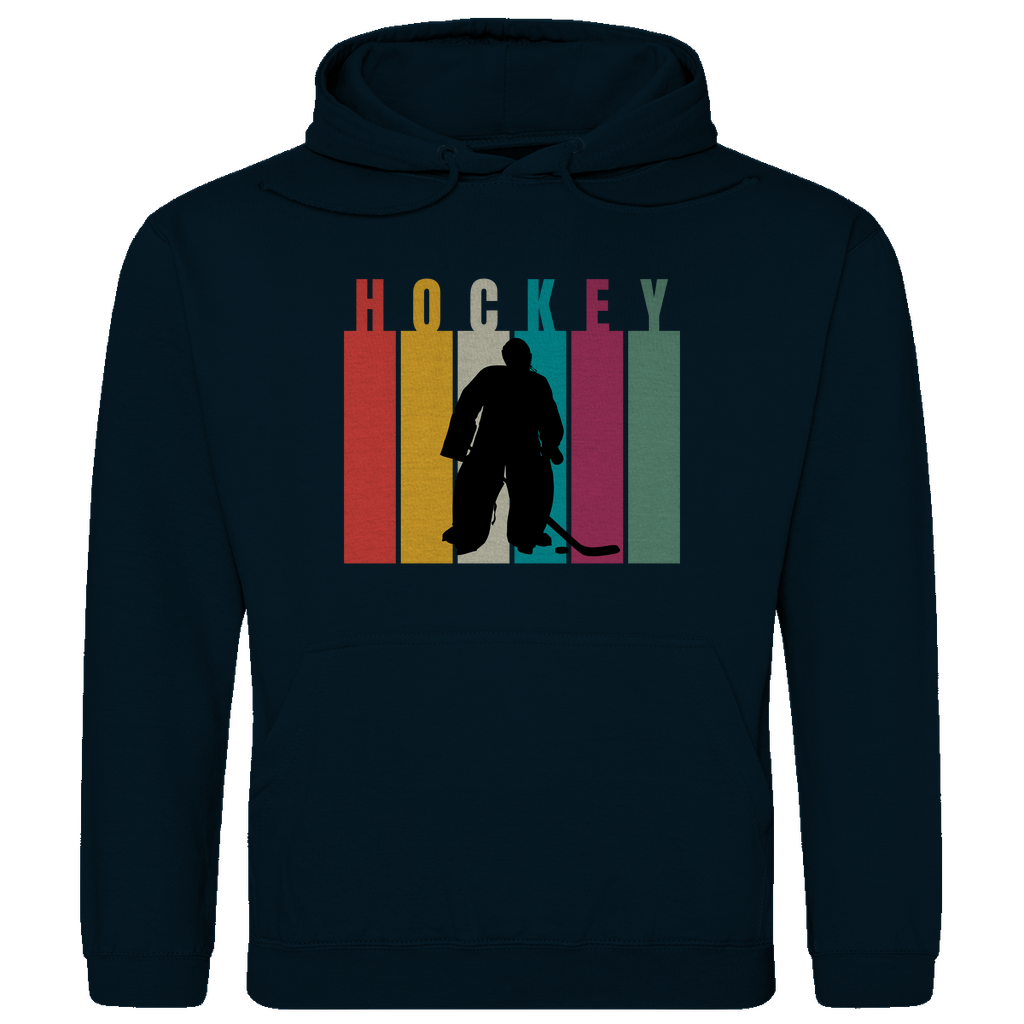 Unisex Hoodie COLOURFUL HOCKEY GOALIE