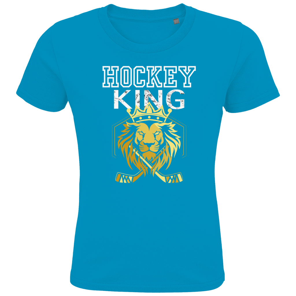 Kids T-Shirt HOCKEYKING LION