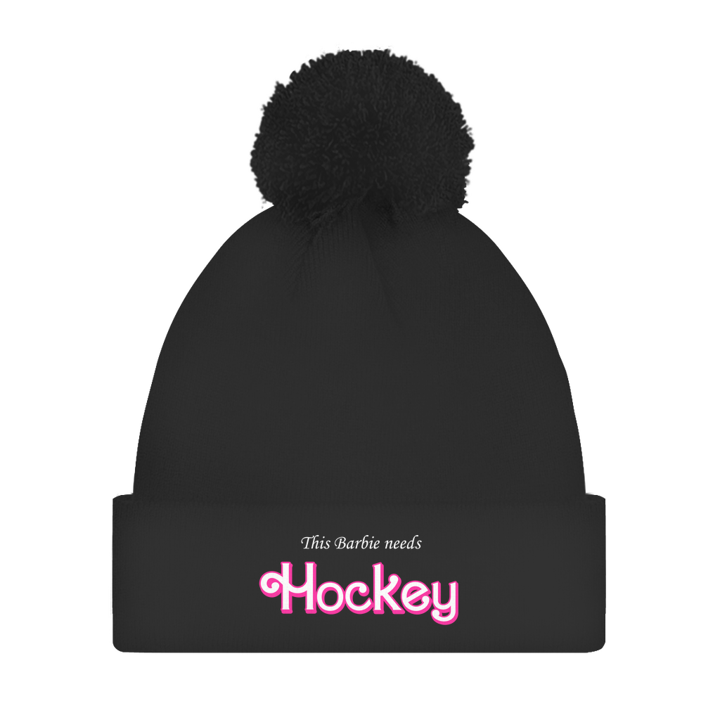 Bommelmütze BARBIE NEEDS HOCKEY