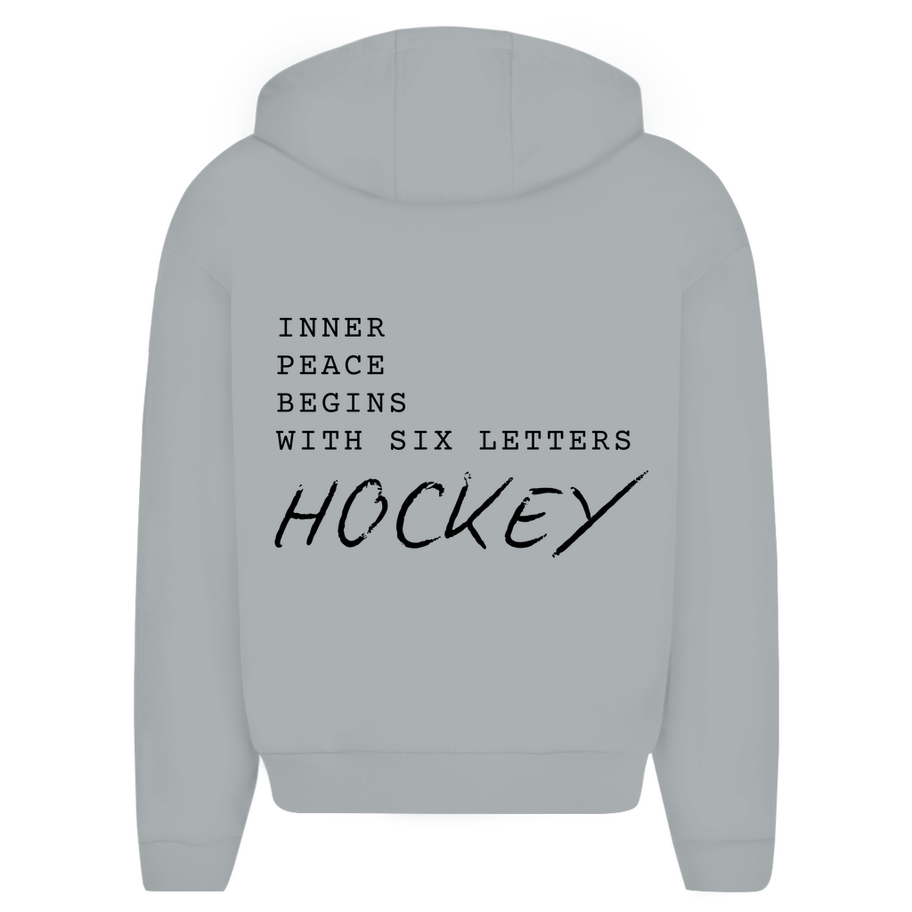 Oversize Zipper INNER PEACE (back)