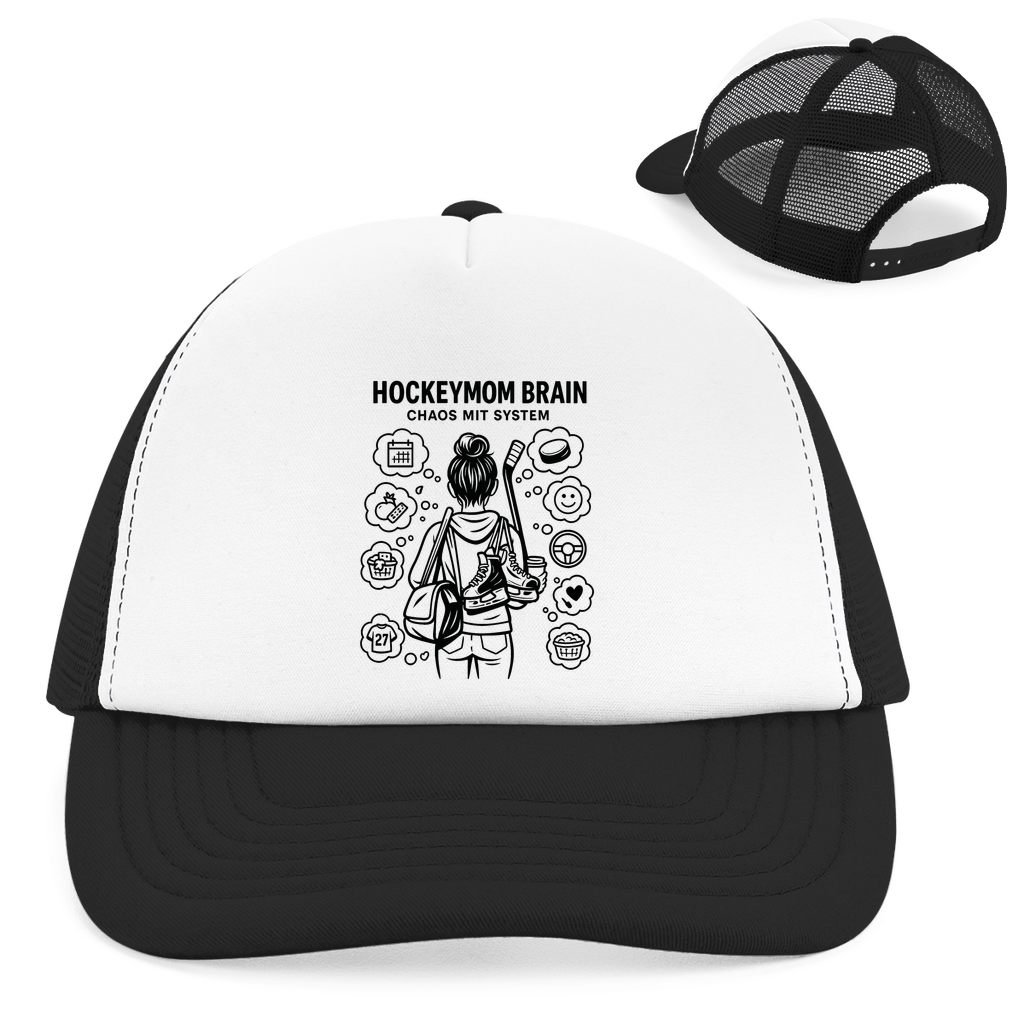 Retro Cap HOCKEYMOM BRAIN