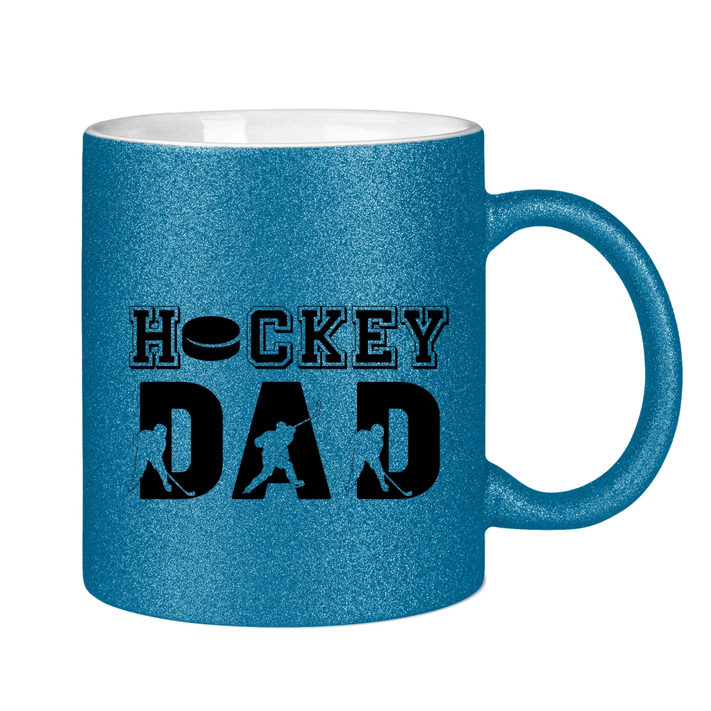 Glitzertasse HOCKEYDAD SPIELER