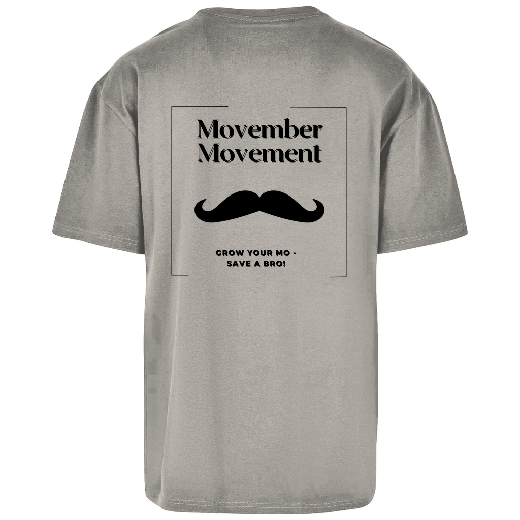 Oversize T-Shirt MOVEMBER MOVEMENT (back)