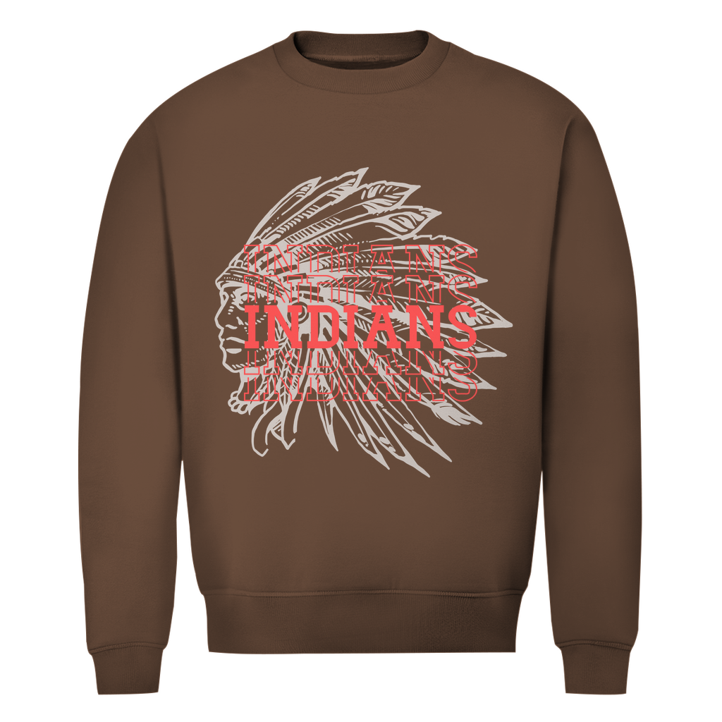 Unisex Sweatshirt INDIANS HEAD