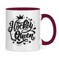 Tasse zweifarbig HOCKEYQUEEN II