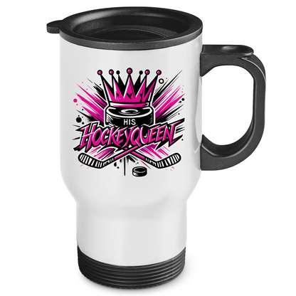Edelstahl-Thermobecher HOCKEYLOVE STICKHEART
