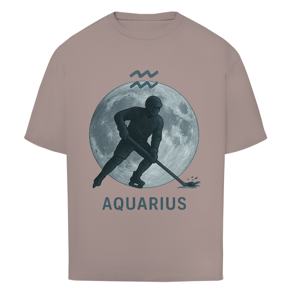 Oversize T-Shirt STERNZEICHEN AQUARIUS / WASSERMANN