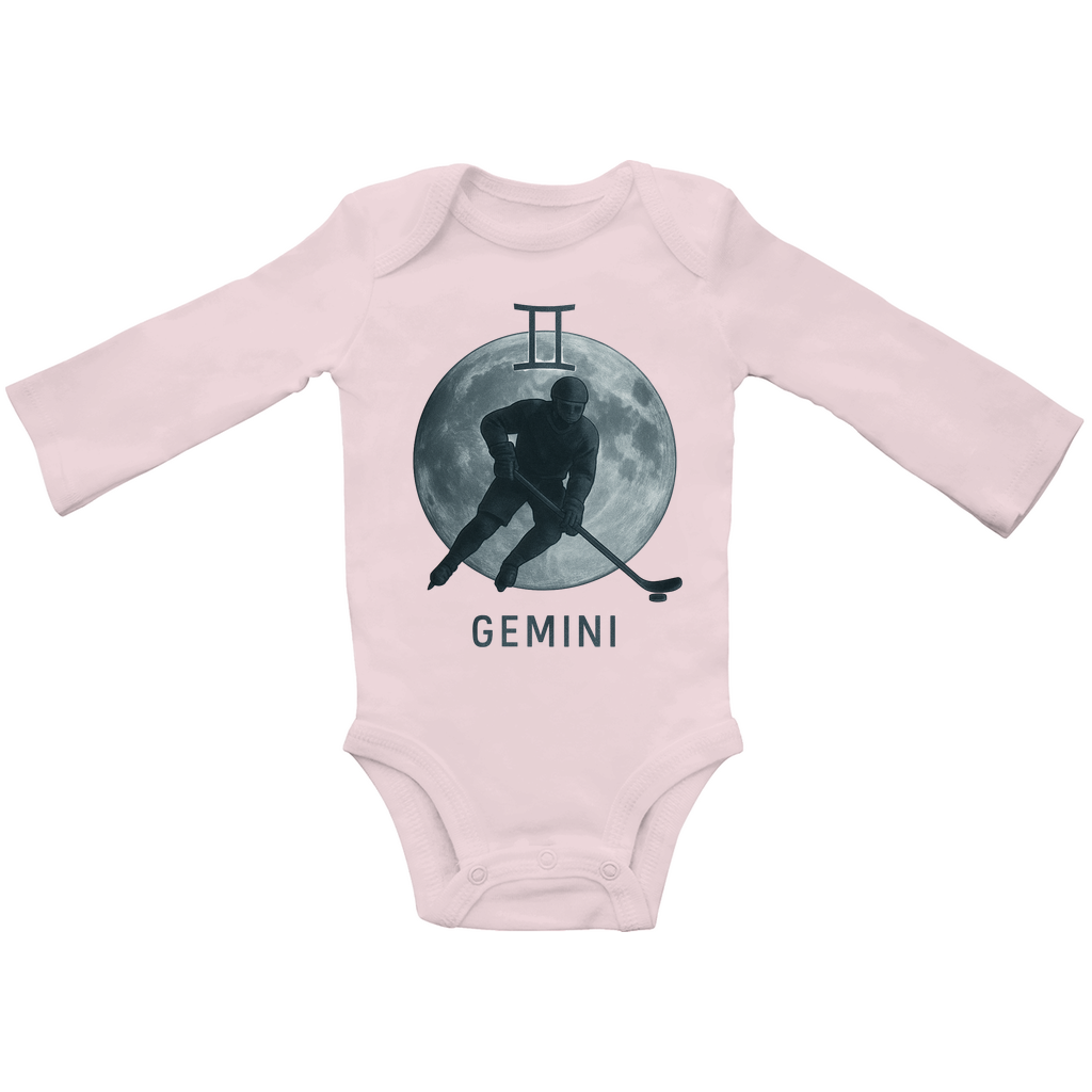 Babybody Langarm STERNZEICHEN GEMINI / ZWILLING