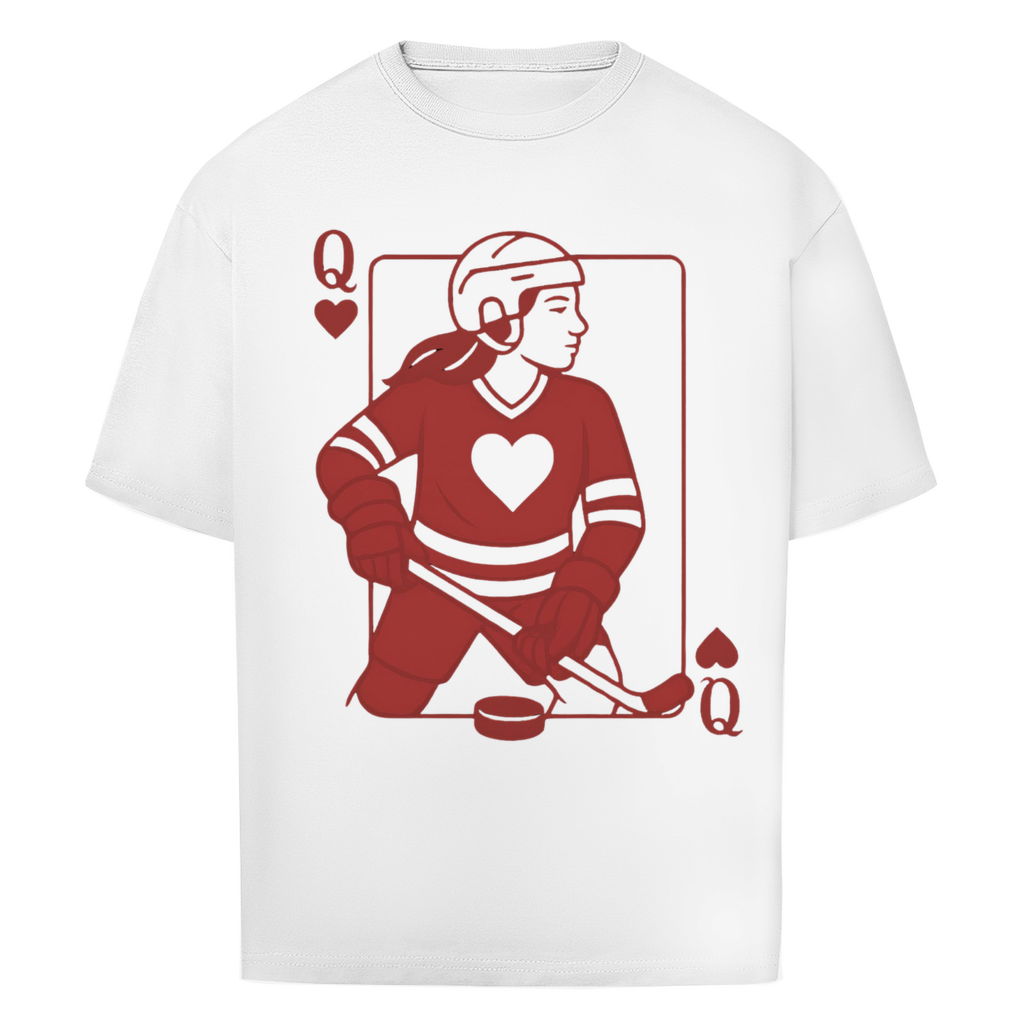 Oversize T-Shirt HOCKEY HERZKÖNIGIN