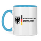 Tasse zweifarbig BUNDESINSTITUT HOCKEYDAD