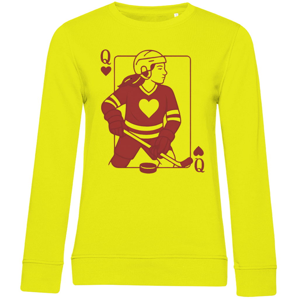 Ladies Sweatshirt  HOCKEY HERZKÖNIGIN