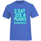 T-Shirt EAT ICE & PUCKS FOR BREAKFAST