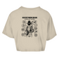Ladies Crop Top HOCKEYMOM BRAIN (front&back)