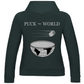 Ladies Hoodie PUCK THE WORLD (front&back)