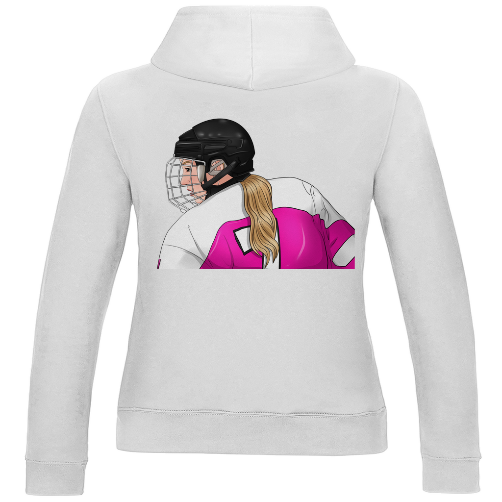 Ladies Hoodie HOCKEYGIRL (front&back)