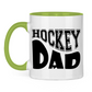 Tasse zweifarbig HOCKEYDAD WAVE