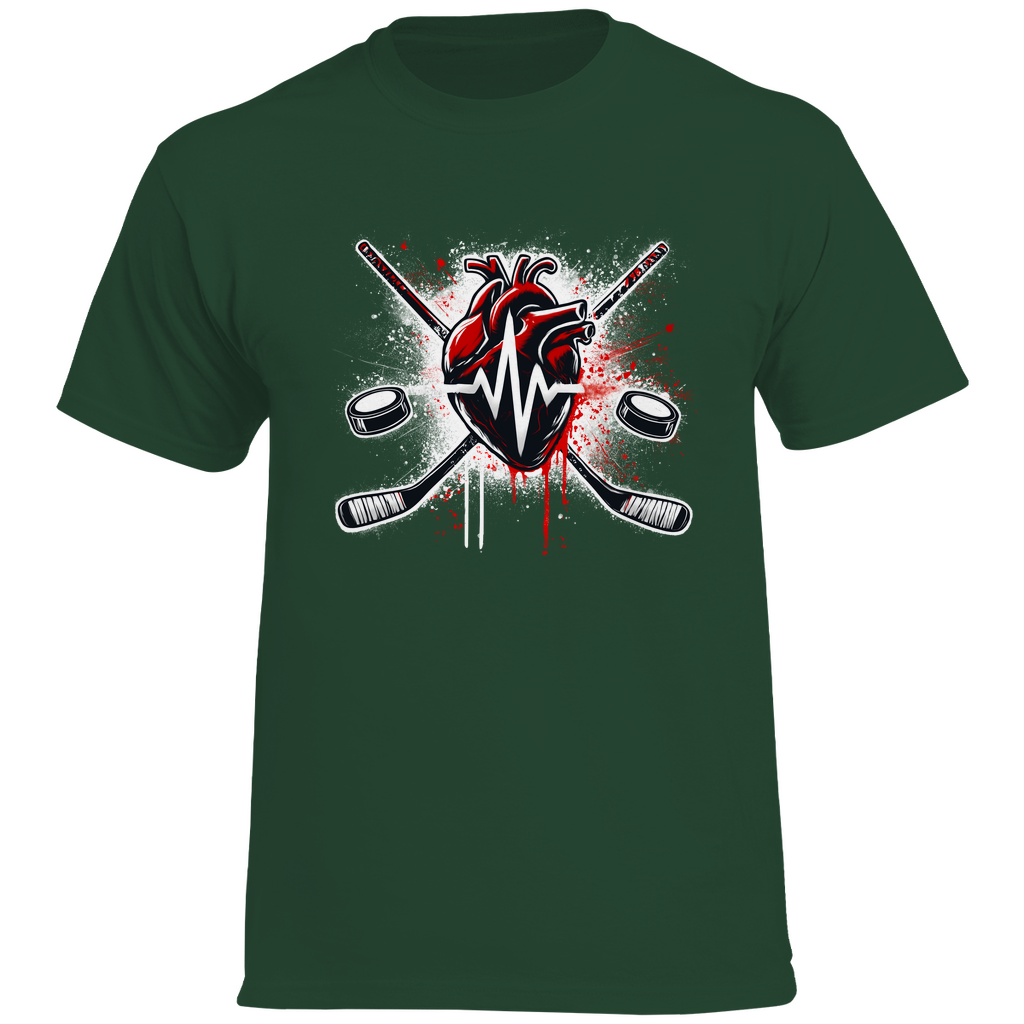 T-Shirt HOCKEY HEARTBEAT