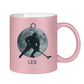 Glitzertasse STERNZEICHEN LEO / LÖWE