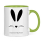 Tasse zweifarbig HOCKEYBUNNY
