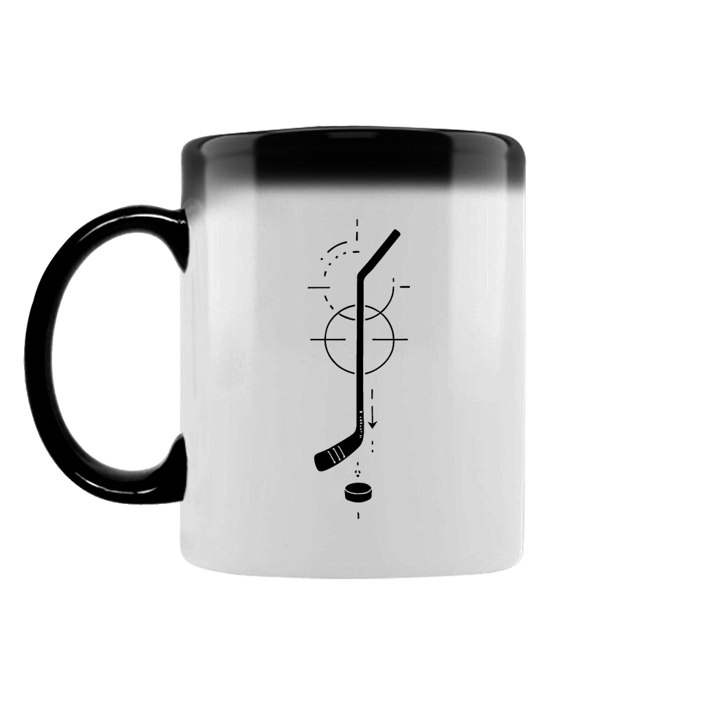 Zaubertasse HOCKEYSTICK MODERN