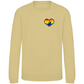 Kids Sweatshirt RAINBOW SKATE HEART