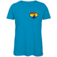 Ladies T-Shirt RAINBOW SKATE HEART