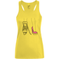 Ladies Tank Top SKATES & HEELS