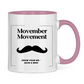 Tasse zweifarbig MOVEMBER MOVEMENT