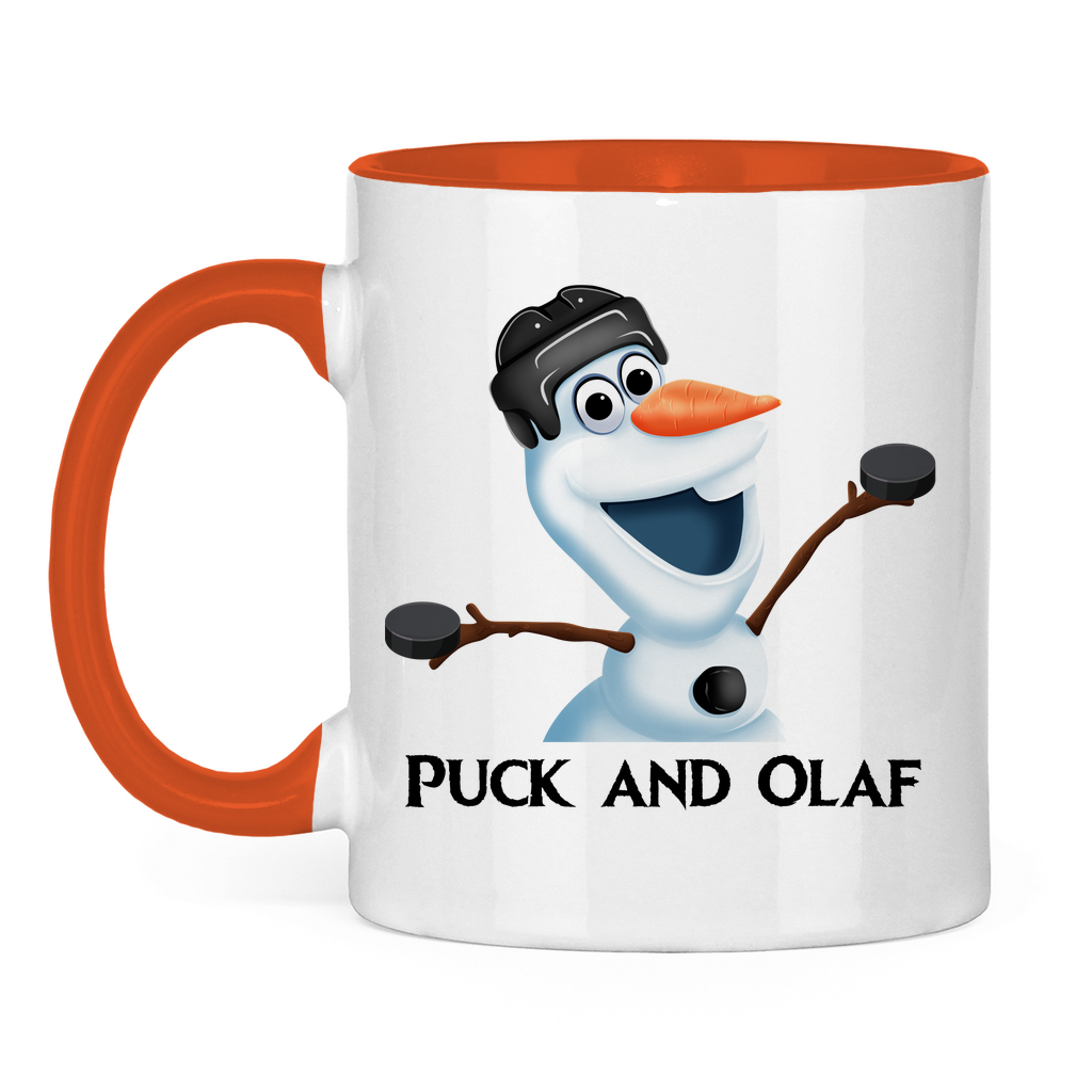 Tasse zweifarbig PUCK AND OLAF