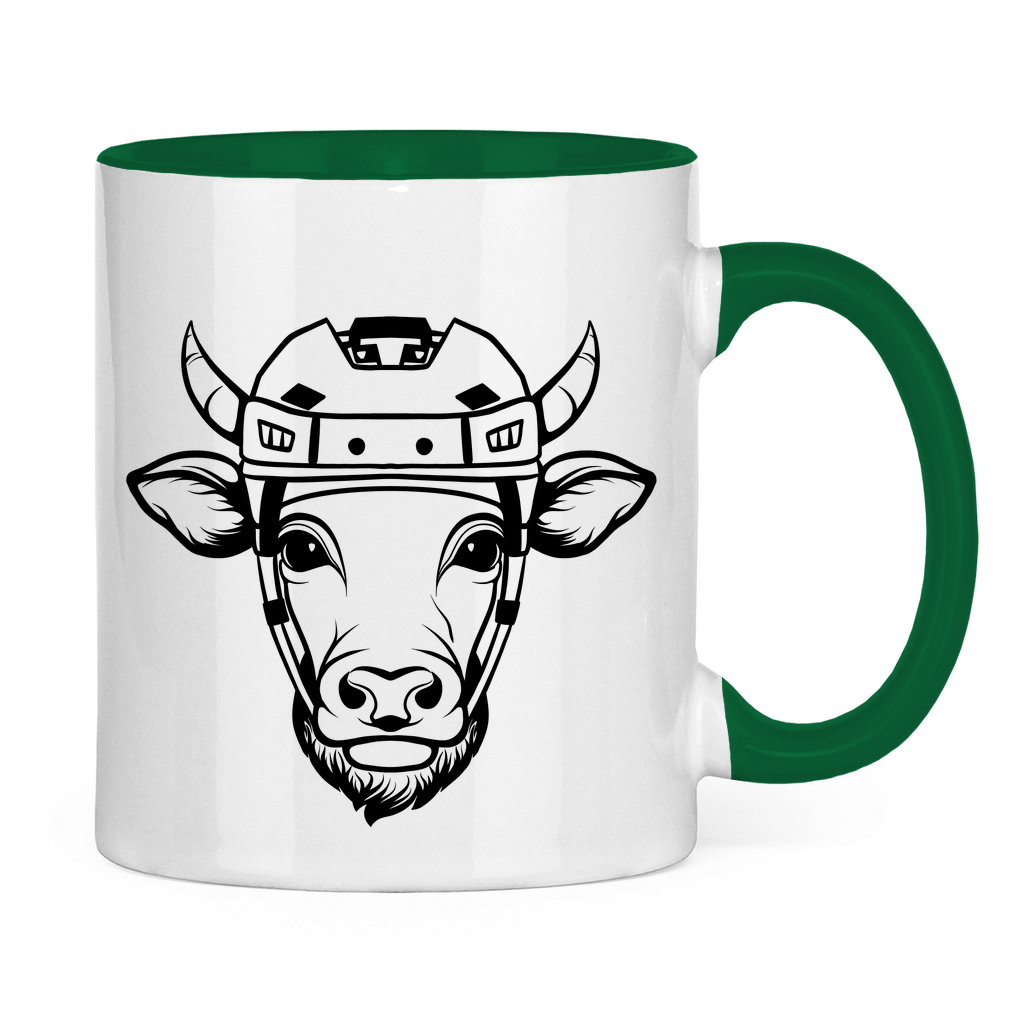 Tasse zweifarbig HOCKEYKUH