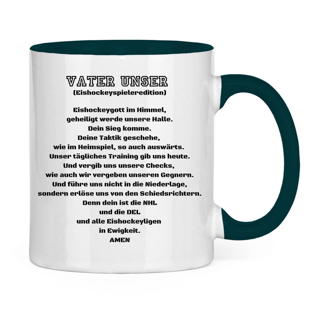 Tasse zweifarbig VATER UNSER SPIELER