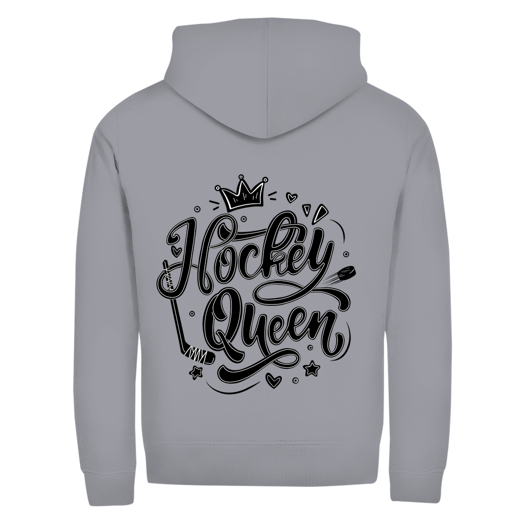 Unisex Zipper HOCKEYQUEEN II (front&back)