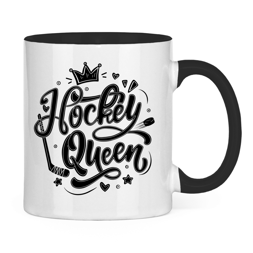 Tasse zweifarbig HOCKEYQUEEN II